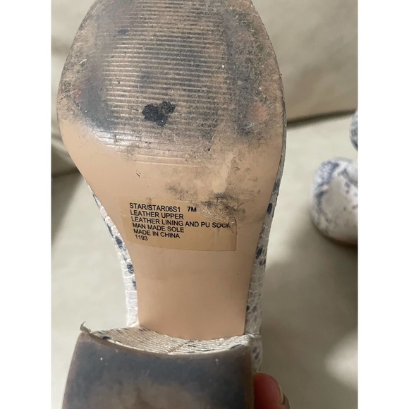 Steve Madden - JILLIAN SNAKE - SM REBOOTED / size 7 - Picture 6 of 7